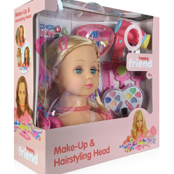 Happy Frien- Make Up Dollhea- Blonde 50440- Toys